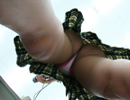 A hotest girl in this upskirt gal Image 4