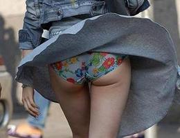 Ass and panties upskirt pics Image 2