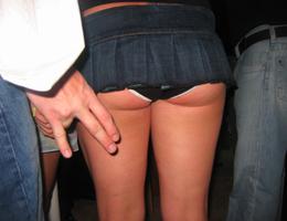 A hotest girl in this upskirt gelery Image 6