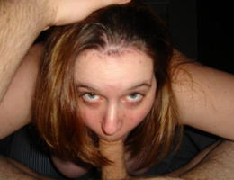 A cum loving amateur bitch in this blowjob collection Image 8