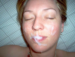 A depraved girls blowjob and facialized gallery Image 2