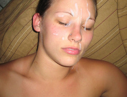 A depraved girls blowjob and facialized gallery Image 3