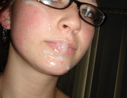 A depraved girls blowjob and facialized gallery Image 4
