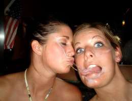 A depraved girls blowjob and facialized gallery Image 6
