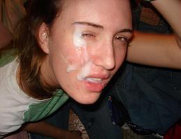 A dirty amateur chicks facialized pictures Image 4