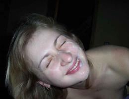 A dirty amateur chicks facialized pictures Image 5