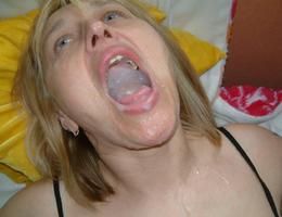 A depraved chicks blowjob and facialized series Image 9