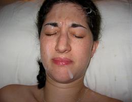 A submissive sluts facialized gall Image 9
