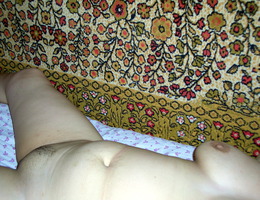 I love so much taking pics of my horny a bit fat wife on camera. Image 9