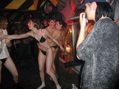 Our amazing girls become so sexcited during their amazing strip show that can't stop it coming to porn action! Image 9