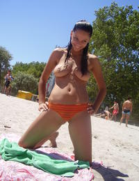 A hot slut posing at the Cancun Image 10