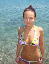 A slim and busty babe on the Negril Image 12