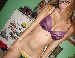 18 y.o. teen in cotton panties collection Image 1
