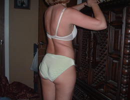 Posing in panties before sex gellery Image 8