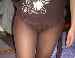 Pictures of her neighbors in a hostel in pantyhose Image 7