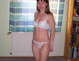 Amateur lady in lingerie series Image 2