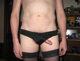 Man in girlfriends panties gallery Image 3