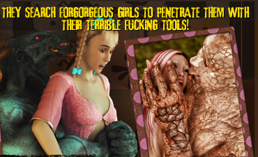 They search for gorgeous girls to penetrate them with their terrible fucking tools!