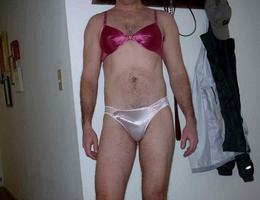 Crossdresser posing in beautiful lingerie gelery Image 8